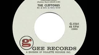 1961 HITS ARCHIVE Heart And Soul  Cleftones [upl. by Ydassac]