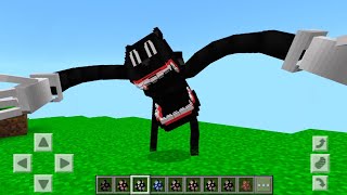 NEW Cartoon Cat MOD in Minecraft [upl. by Ordnasela378]