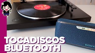 Un TOCADISCOS Sony para tus vinilos ¡con BLUETOOTH  ChicaGeek [upl. by Aibun]