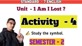 Standard 7 English Sem 2 Unit 1 Activity 4 [upl. by Goldfinch]