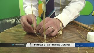 Daybreaks Marshmallow Challenge [upl. by Aihsat]