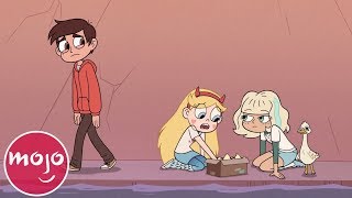 Top 10 Love Triangles in Cartoons [upl. by Aileon]