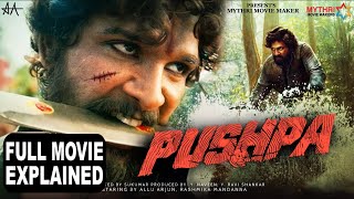 Pushpa Full Movie HD Facts 4KAllu Arjun Rashmika Mandanna Sukumar Devi Prasad  Hindidubbed [upl. by Ahsak]