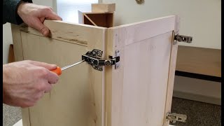 How To Install Corner Susan Door Hinges [upl. by Nellaf]