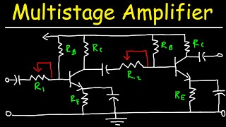 Multistage Transistor Audio Amplifier Circuit [upl. by Etnuaed]