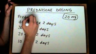 Community Pharmacy Prescriptions II Prednisone Dosing [upl. by Ylsel]