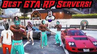 Best FREE Top 5 Fivem GTA Roleplay Servers2021 Non Whitelist Fivem Servers Grizzley World Inspired [upl. by Anerual]