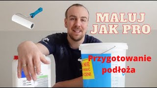 Maluj jak PRO 1 gruntowanie gładzi  remont4you [upl. by Olnek212]