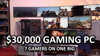 7 Gamers 1 CPU  Ultimate Virtualized Gaming Build Log [upl. by Letnuahc]