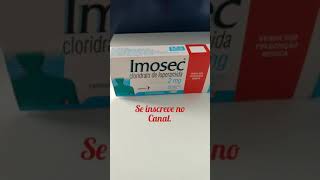 Imosec para que serve [upl. by Iteerp]