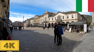 Aosta Italy  Spring【4K】 [upl. by Ardnatal]