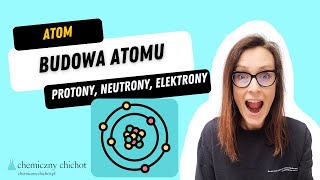 Budowa atomu  protony elektrony neutrony szkoła podstawowa [upl. by Ettelloc]