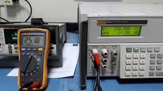 Fluke Multimeter calibration [upl. by Clayton989]