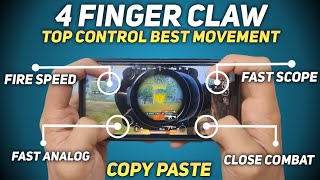 SETTINGAN KONTROL LAYOUT 4 JARI TERBAIK UNTUK PEMULA PUBG MOBILE [upl. by Droffig]