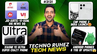 JioAirtelViBSNL Big NewsCMF Phone 2 India Launch😍Android Big News😱vivo T4x Price2nm Chip [upl. by Yelime]