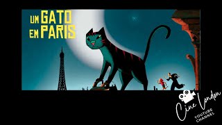 Filme Francês  Um Gato Em Paris  completo legendado PTPT [upl. by Ralip406]