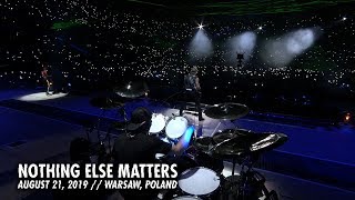 Metallica Nothing Else Matters Warsaw Poland  August 21 2019 [upl. by Lehmann394]