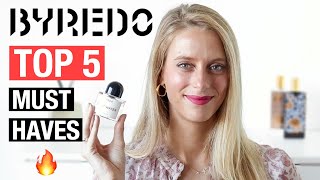 BEST OF NICHE Fragrances BYREDO  Top 5 Fragrances [upl. by Epilef]