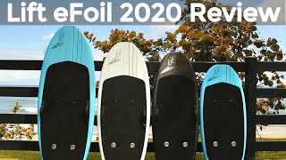 Lift eFoil 2020 Review Electric Flying Surfboard [upl. by Sedberry]