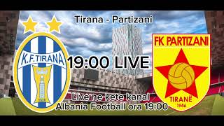 Tirana  Partizani Live [upl. by Torruella]