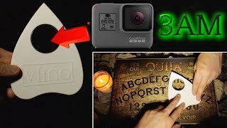 ZOZO TERRIFYING OUIJA BOARD  CAMERA THROUGH PLANCHETTE DEMON SEEN [upl. by Nottap172]