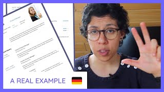 Germany CV FORMAT 🤓 a GUIDE for EXPATS [upl. by Bivins205]