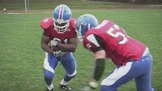 How To Tackle In American Football [upl. by Ahserkal]