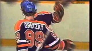 1980NHL  Edmonton  Toronto  Gretzky Scores 6 points [upl. by Nnahgiel789]