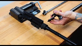 How to Install an AR15 Barrel and Handguard [upl. by Esej963]