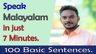 How to Speak Malayalam in just 7 minutes Summary of my previous video [upl. by Niwrud]