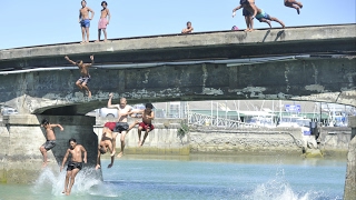 Gisborne Bridge Jumping [upl. by Yecniuq637]