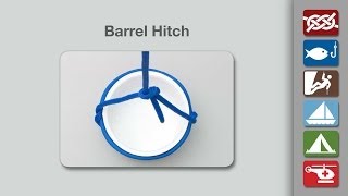 Barrel Hitch  How to Tie a Barrel Hitch [upl. by Niuqram453]