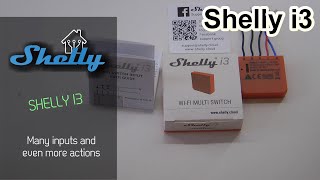 Shelly i3  many inputs many actions [upl. by Panchito569]