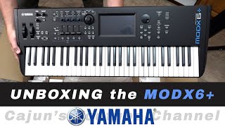 Unboxing The All NEW Yamaha MODX6 61key Synthesizer [upl. by Duval]