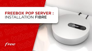 Freebox Pop  installation du boîtier Server en FIBRE [upl. by Jenkel816]