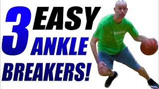 3 EASY Basketball Moves To BREAK ANKLES Crossover Moves Tutorial [upl. by Karolyn504]