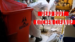 Dead Body Kitchen Cleanup  Venice FL [upl. by Ibob]