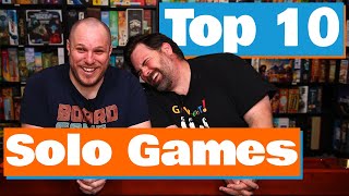 Top 10 Solo Board Games [upl. by Wit697]