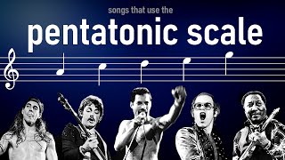 Songs that use the Pentatonic scales [upl. by Dorion]