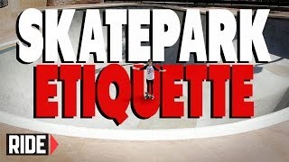 Skatepark Etiquette  BASICS with Spencer Nuzzi [upl. by Boylan]