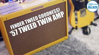 Fender 57 Custom Tweed Twin Amplifier Made in USA [upl. by Lorianna]