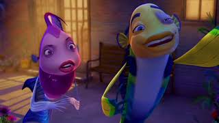 Shark Tale Clip 1 Oscar Gets a Black Eye Full Screen [upl. by Vano324]