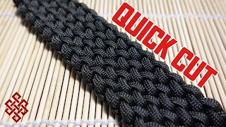 How to Make a Conquistador Paracord Bracelet Tutorial Quick Cut [upl. by Rabah]