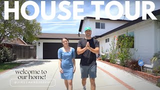 HOME TOUR OUR CALIFORNIA HOUSE [upl. by Sldney462]