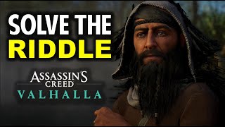 AC Valhalla How to Solve the Riddle Clues and Riddles [upl. by Aihsercal]