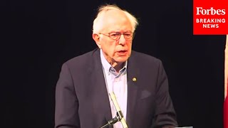 Bernie Sanders Warns Iowa City About Rise Of Oligarchy Power In The United States [upl. by Emoreg]