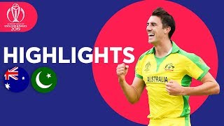 Warner Hits Hundred  Australia vs Pakistan  Match Highlights  ICC Cricket World Cup 2019 [upl. by Naujid]