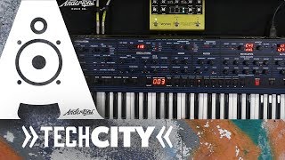 Multiple Synths Played Through the Strymon Volante Echo Machine [upl. by Kenway]