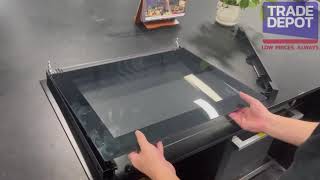 Oven Door amp Glass Removal Guide [upl. by Allrud664]