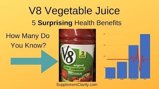 V8 Vegetable Juice 5 Reasons Its Healthy [upl. by Enisaj]